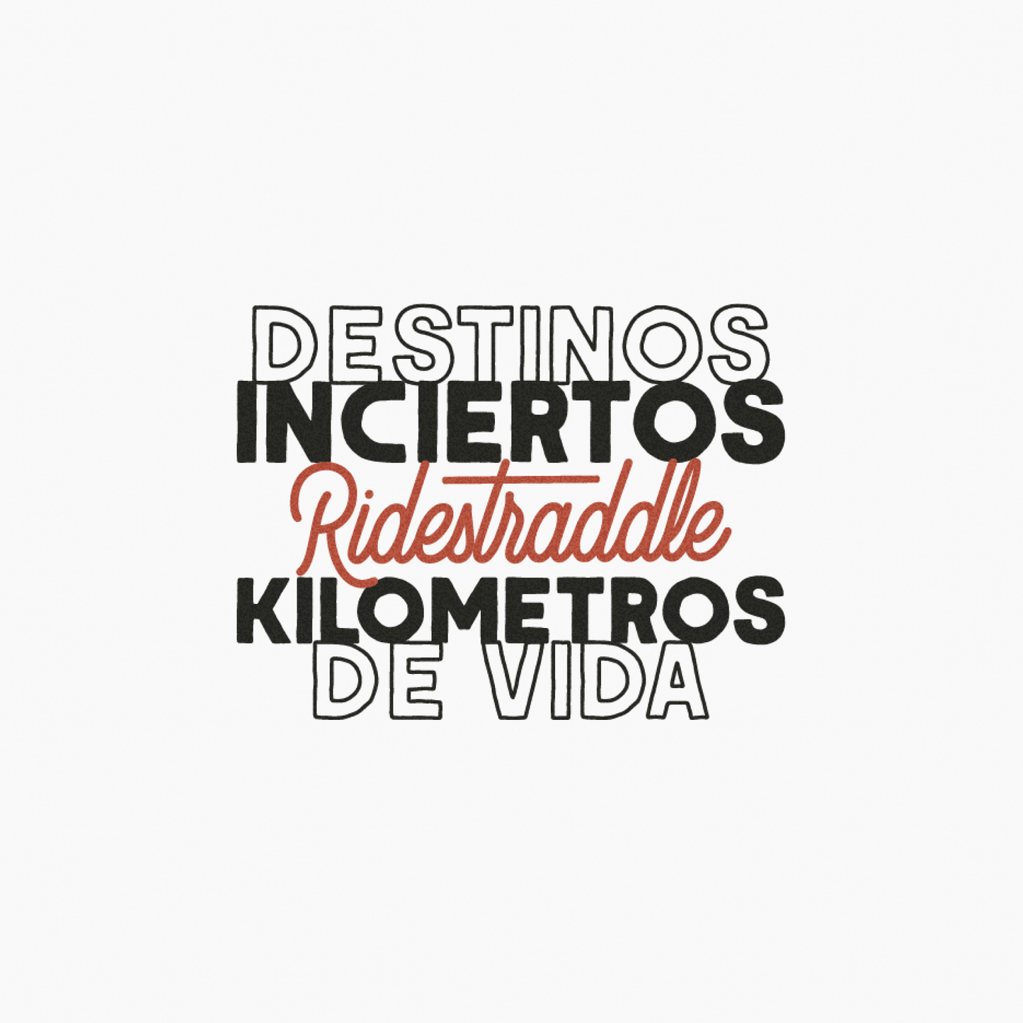 Camiseta Motera Destinos Inciertos Kilometros de Vida