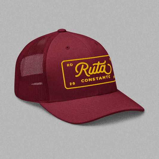 Gorra motera Ruta Constante — accesorios moteros en español