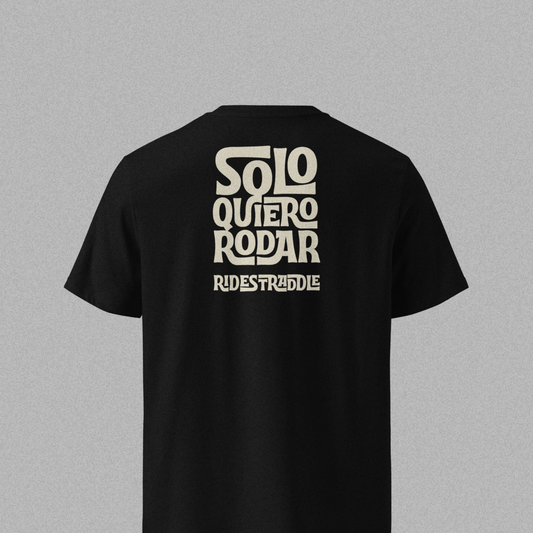 Camiseta Motera Solo Quiero Rodar