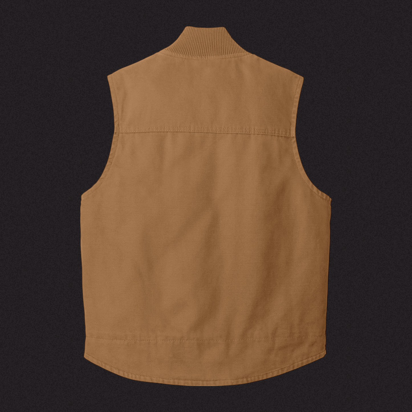 Chaleco motero Ranch Bordado — duck cloth lavado