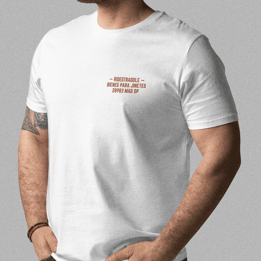 Camiseta motera Gran Viejo Old School — espíritu custom en español