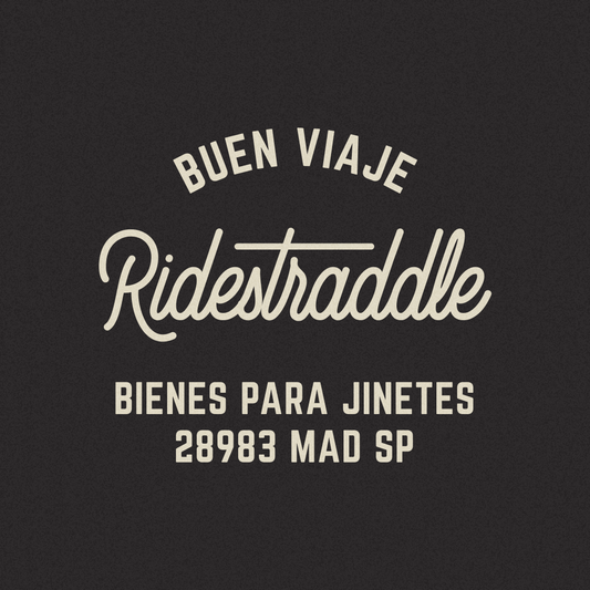 Camiseta motera Buen Viaje — diseño vintage en español, algodón orgánico, regalo para moteros Ridestraddle